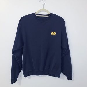 Vintage university of Michigan crew neck